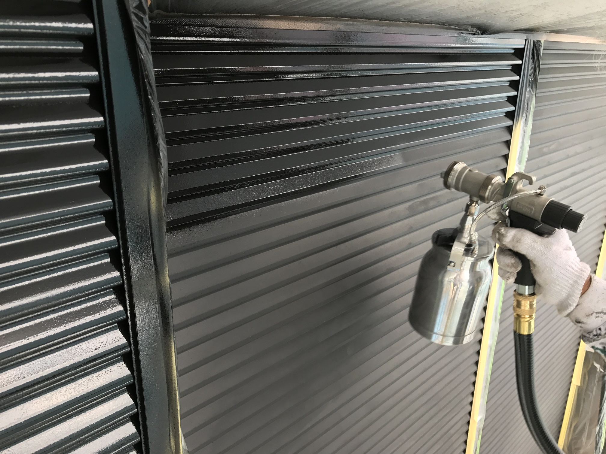 10月7日　埼玉県さいたま市K様　外壁塗装工事　着工します。