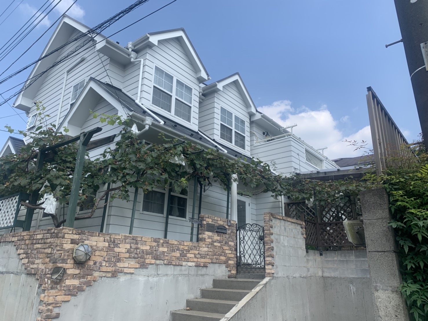 鶴ヶ島市K様邸　屋根、外壁塗装工事　15年耐久　ラジカル塗料で塗装しました。