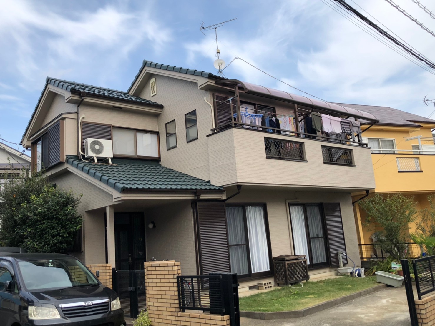 川越市K様邸　屋根・外壁塗装工事　15年耐久　ラジカル塗料で塗装しました。