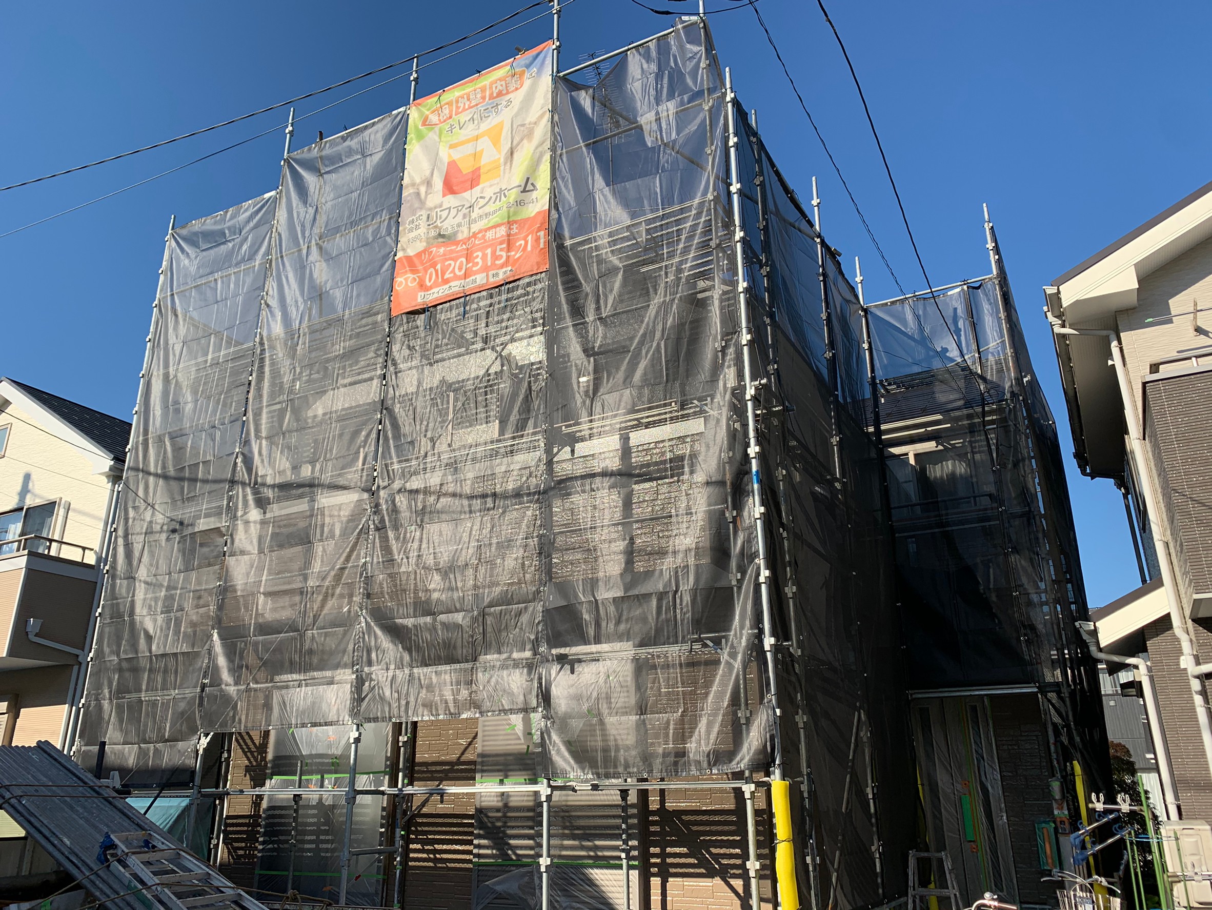 埼玉県川越市O様邸　屋根・外壁塗装工事