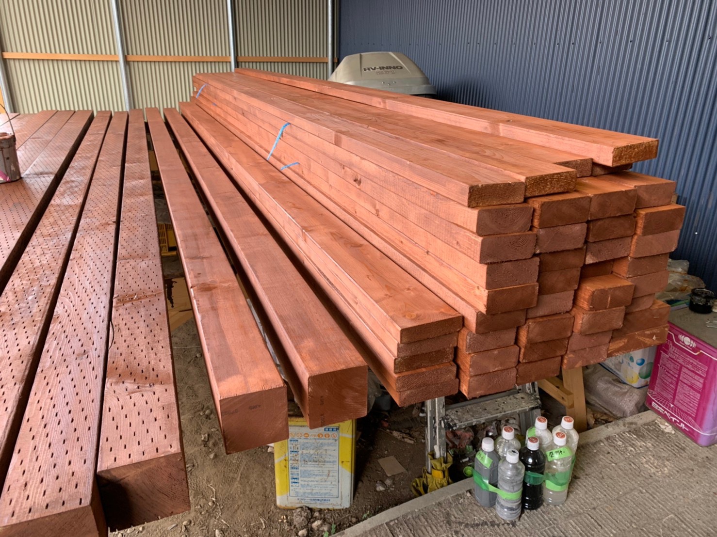 埼玉県狭山市T様邸　ウッドデッキ塗装