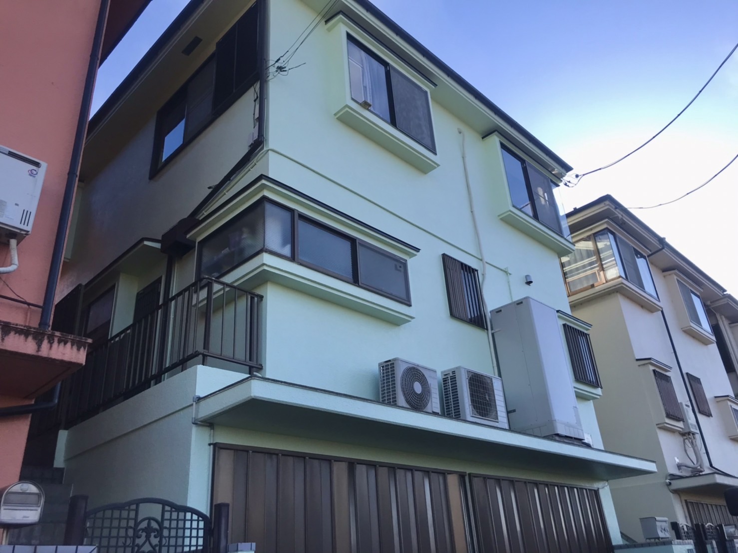 埼玉県川越市K様邸　屋根・外壁塗装工事（タスペーサー取付含む）　15年耐久　ラジカル塗料で塗装しました。