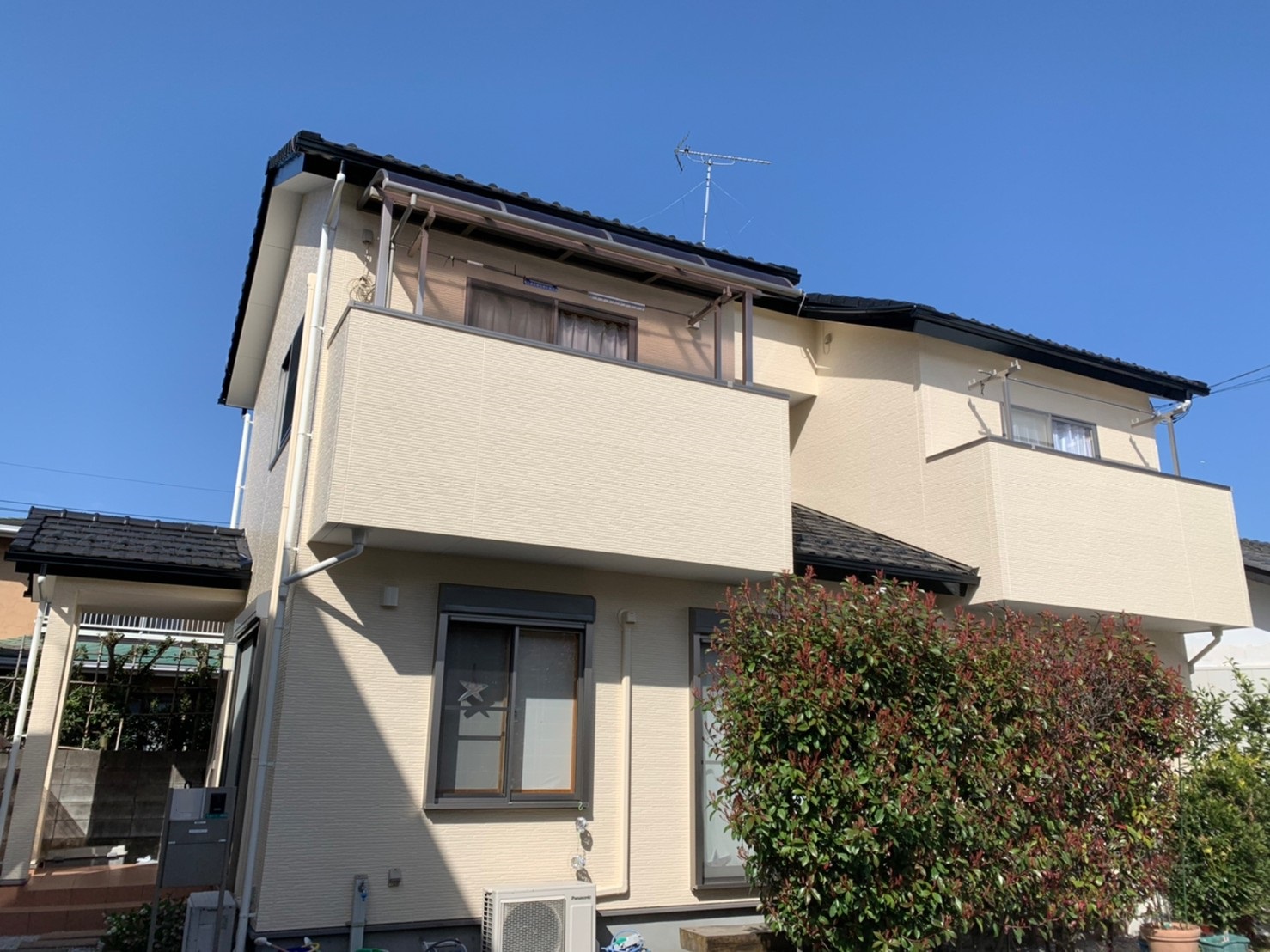 埼玉県川越市F様邸　外壁塗装工事　20年耐久　フッソ塗料で塗装しました。