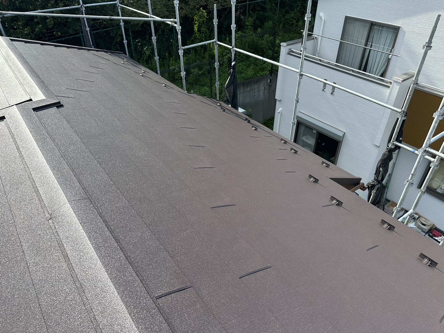 埼玉県東松山市M様　屋根重ね葺き工事