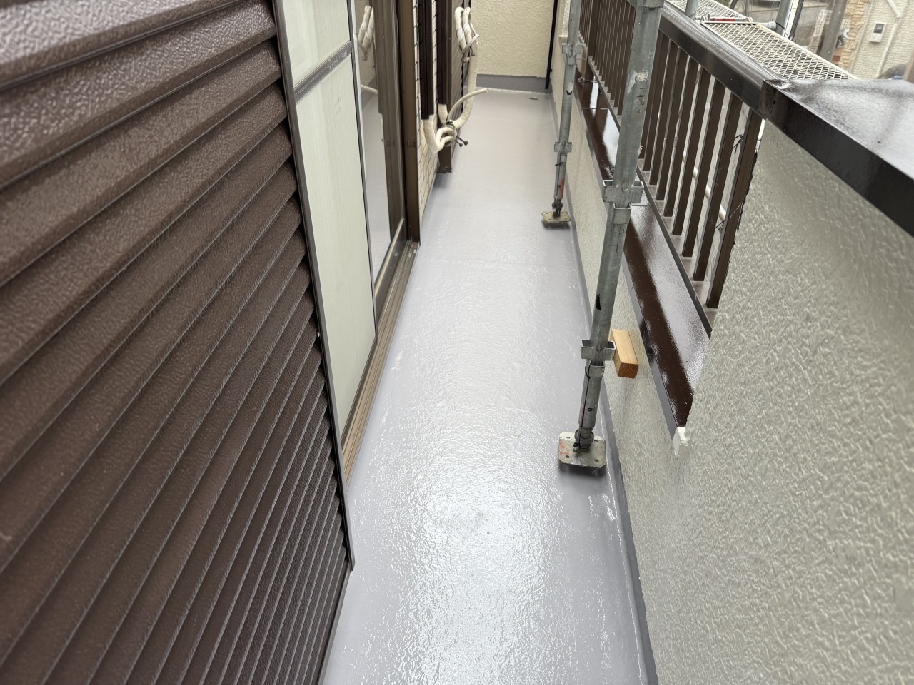 埼玉県川越市I様邸　ベランダ防水工事