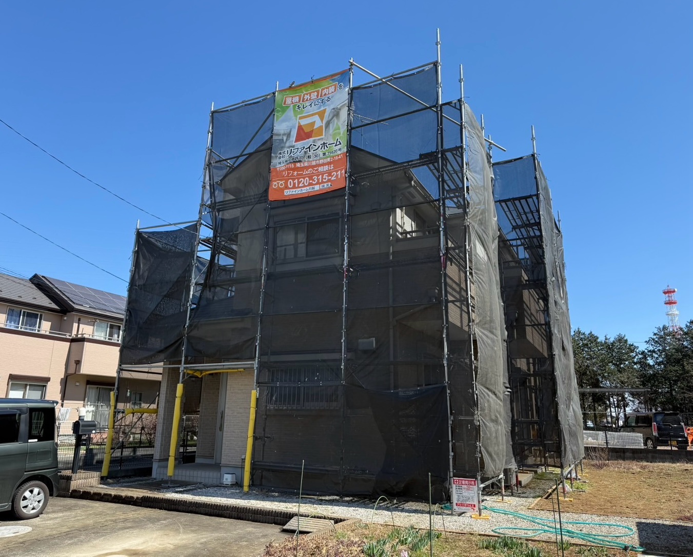 埼玉県坂戸市S様邸　屋根,外壁塗装工事