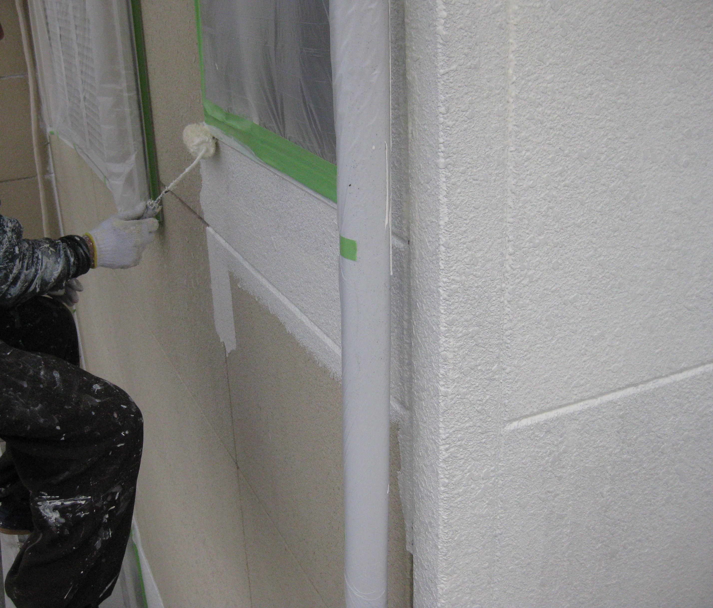 2月18日　埼玉県川越市I様　外壁塗装工事着工します！