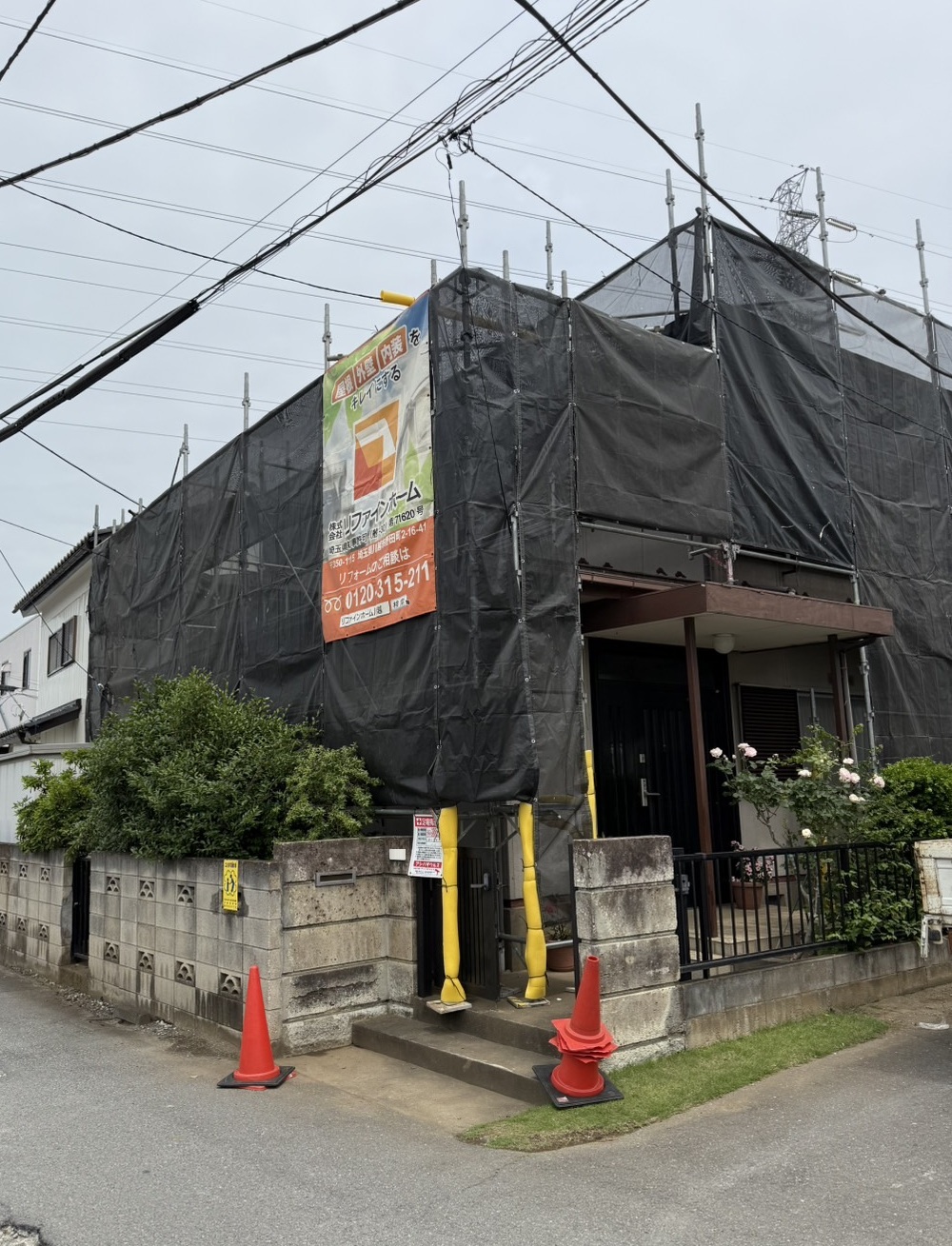 埼玉県川越市K様邸　屋根,外壁塗装工事