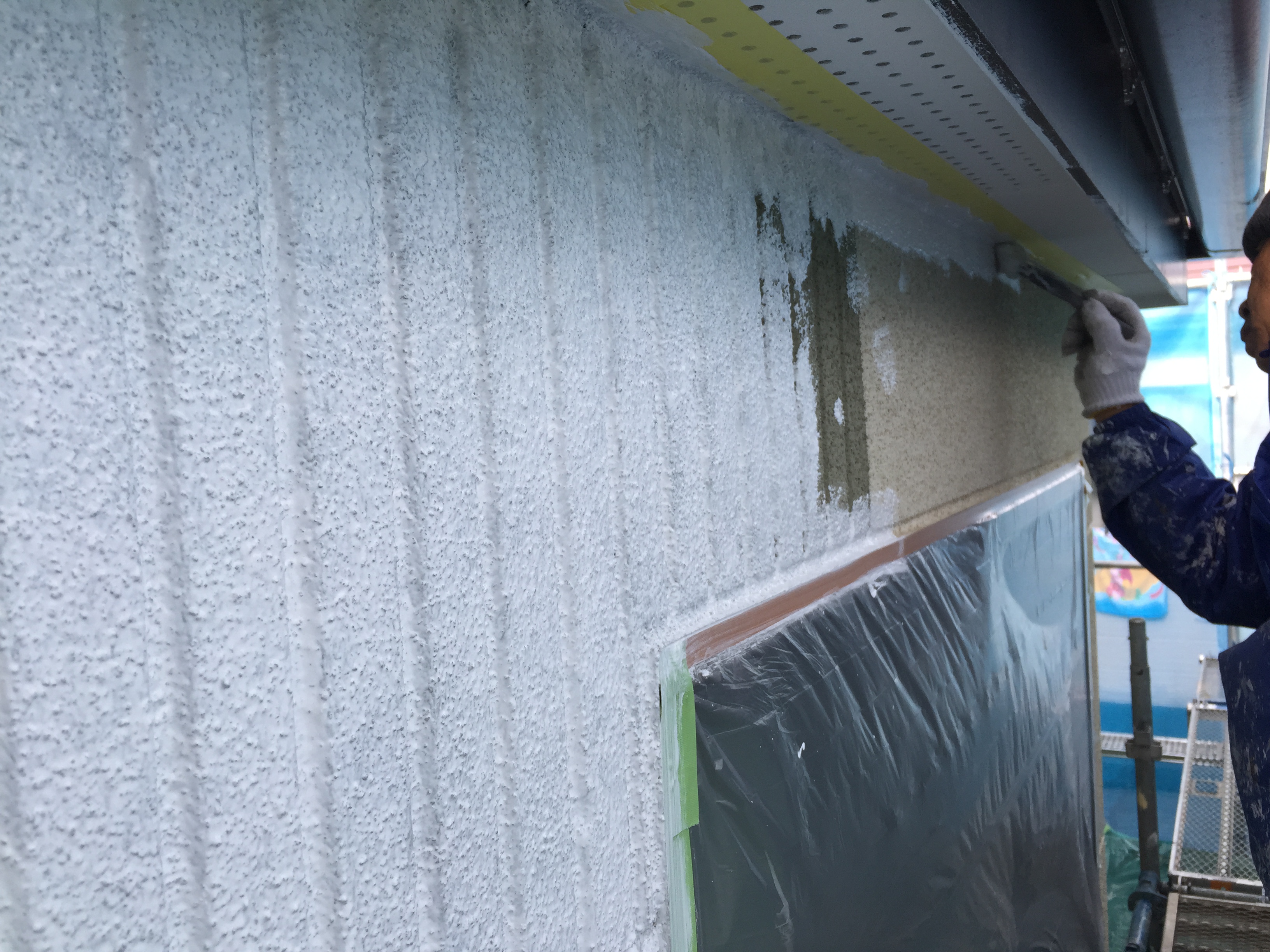 4月9日　埼玉県川越市O様　屋根,外壁塗装工事　着工します。