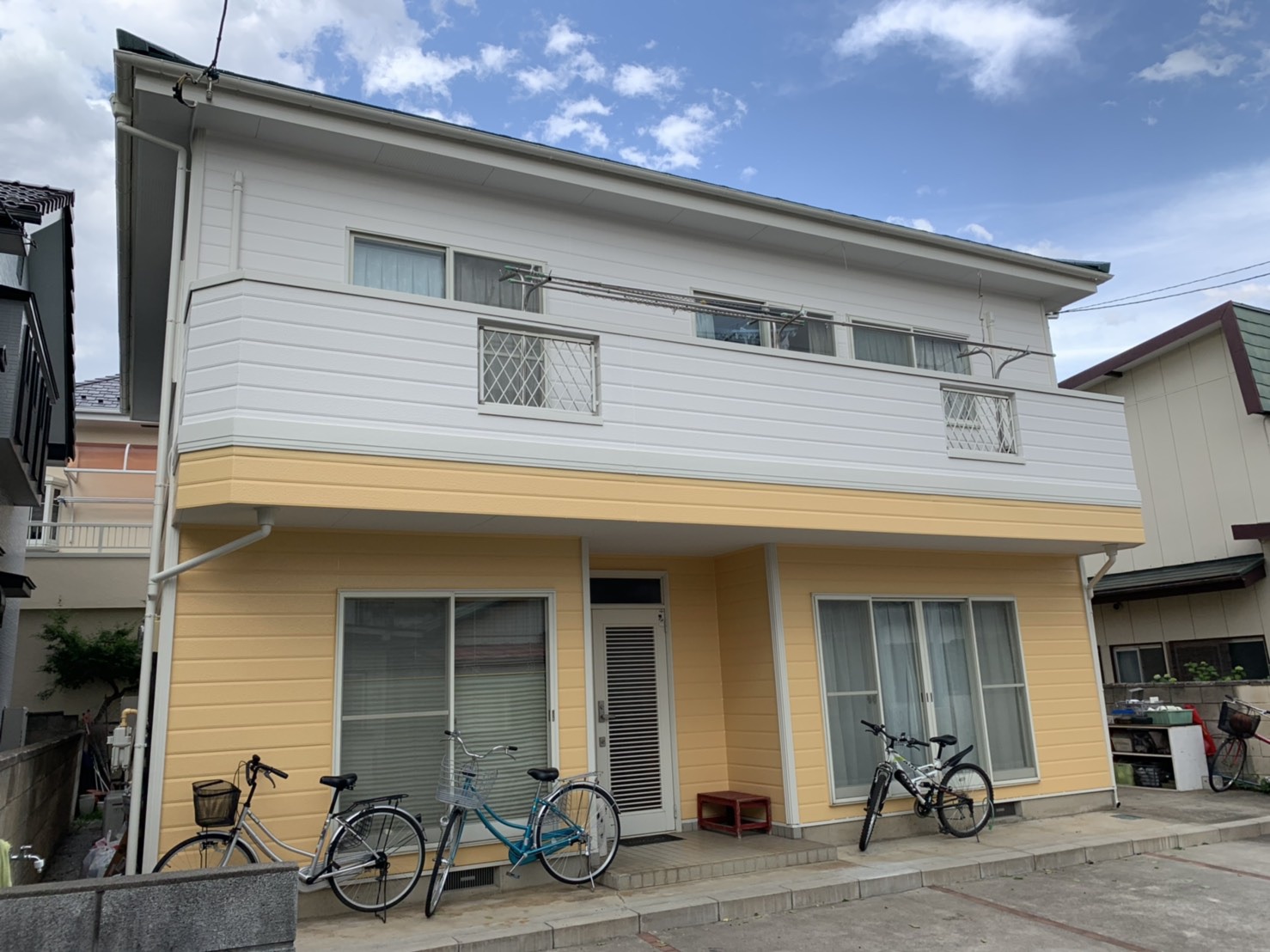 川越市O様邸　屋根、外壁塗装工事　2-トンカラーで外壁が明るく生まれ変わりました！